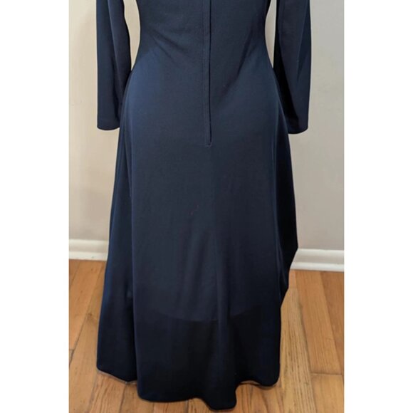 1970s Julie Miller of California Long Sleeve Maxi Dress - Picture 6 of 7